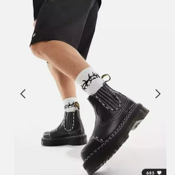 2976 GOTHIC AMERICANA PLATFORM CHELSEA MSRP$280 Limited Edition Fearless & Fluid - Picture 10 of 16